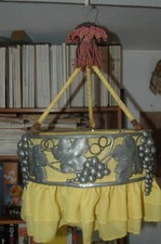 Lustre en étain 1900 signé