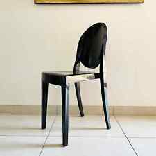 Victoria Ghost Chair by Philippe Starck by Kartell - Black - Iconic Design