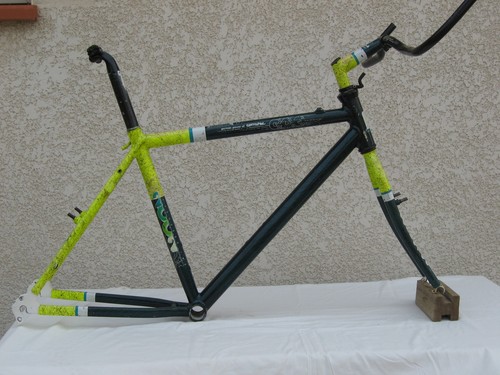Kit cadre alu fourche tange - alu, et