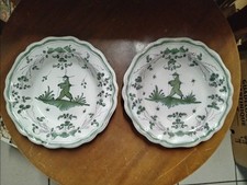 Bordeaux, Paire d'assiettes Au