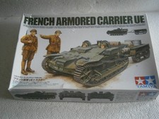MAQUETTE CHAR CHENILLETTE RENAULT UE FRANCAIS WW2 TAMIYA  1/35 (Lire l'annonce)