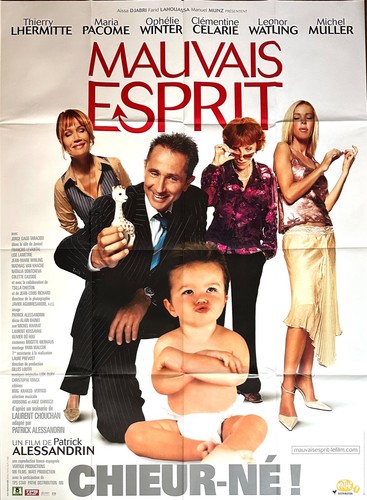 Affiche cinéma mauvais esprit - cinéma,