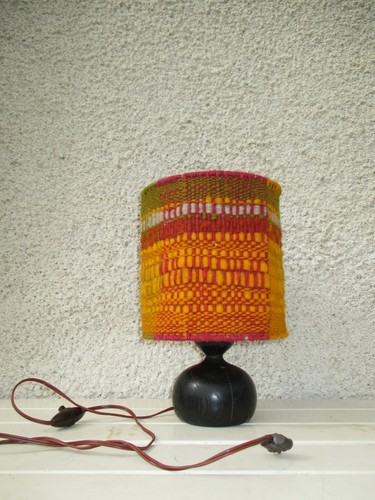 Lampe chevet bois abat - lampe,