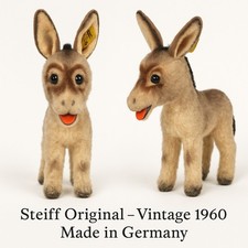 Peluche Steiff vintage âne