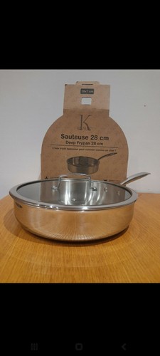 Sauteuse inox steelpan - sauteuse, 18/10