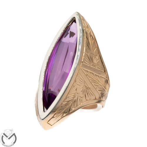 Bague rose vintage kt - rose,
