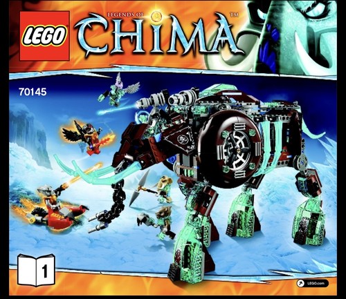 Lego legends chima 70145 - of,
