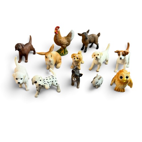 Schleich animal figurine lot - schleich,