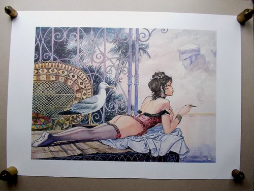 Milo manara - print, )