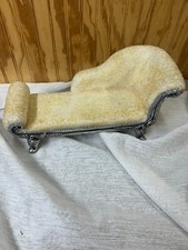 Katherine's Collection Chaise Lounge Furniture Metal Base 15x7x8