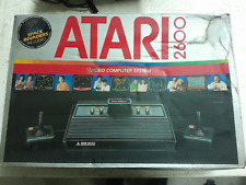 ATARI 2600 CONSOLE WITH 1 Joysticks AND BOX Untested