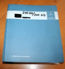 Mercedes Workshop Manual G 460 - 240 GD / 300 GD - OM 616 / OM 617 1979 Onwards