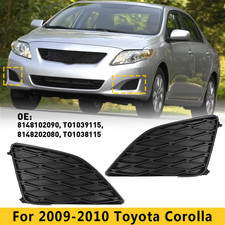 2X Fog Light Covers Bezel LH