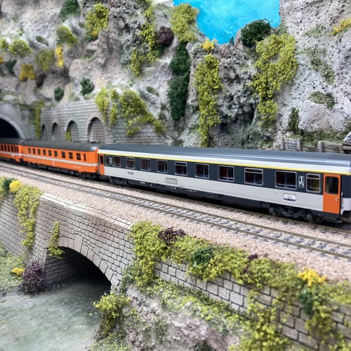 Rame voitures train - voitures,, express