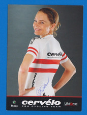 CYCLISME carte cycliste CHRISTIANE SOEDER  équipe CERVELO 2008 Signée