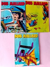 Lot de 3 BD: Bob Mallard 1977