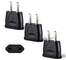 3 Adaptateur Prise France Vers