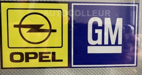 Adhésif sticker opel - ",