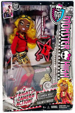 Monster High Frights, Camera, Action! Clawdia Wolf Doll 2013 Poupée neuve new