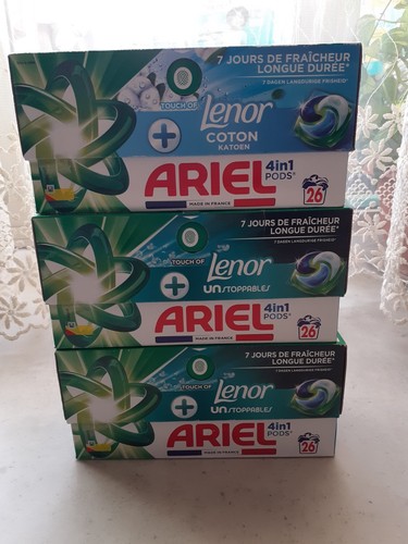Ariel pods 4en1 touch - pods, lenor