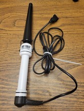 Curling Iron HOT TOOLS Professional Salon 3/4 - 1 1/4" White Tapered HTBW1852XL