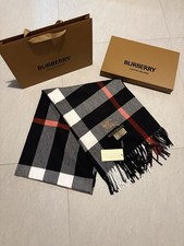 Écharpe Burberry noir Foulard