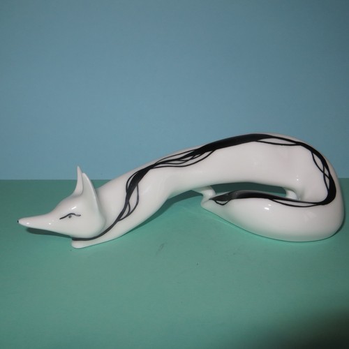 Cmielow porcelaine renard lis - ,