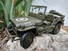 Jeep Willys MB US army 1941 échelle1:18 longueur 18cm sans capote neuve en boite