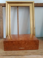 Boite coffret à cigarette vintage en bois - Cave à cigare présentoir