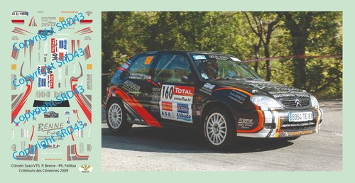 Decals citroën saxo vts - decals,