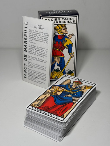Jeu cartes ancien tarot - cartes, de