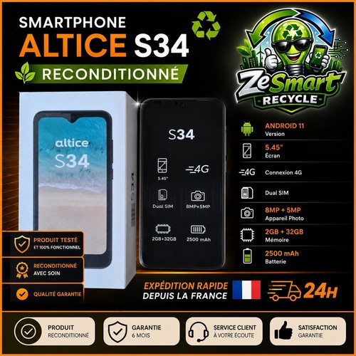 Smartphone altice s34 - smartphone,