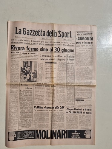 Gazzetta dello sport - dello, avril