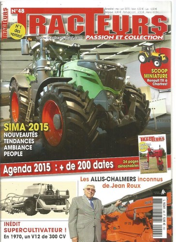 Tracteurs allis chalmers - tracteurs, n°48