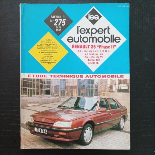 Revue technique renault v6 - renault, 25