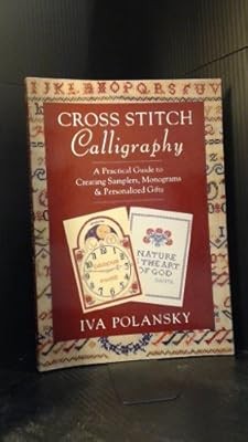 Cross stitch calligraphy a - cross,