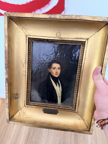Hst portrait jeune homme - portrait,