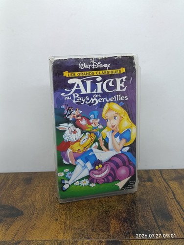 Vhs alice au pays - alice,