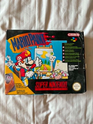 Mario paint super nintendo - mario,