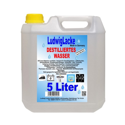 Eau distillée litres - distillée,