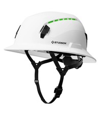 STUDSON SHK-1 Type II Full Brim Vented Safety Helmet White ‼️MINOR SCUFF MARKS‼️