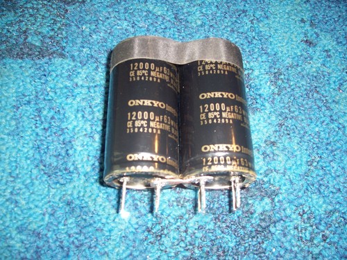 Condensateurs ampli onkyo - condensateurs,