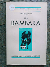 LES BAMBARA VIVIANA PAQUES -CNRS - PUF - 1954