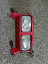 85 86 ATC350X HONDA OEM HEAD LIGHT SHROUD LENS STRAPS BEZEL 1985 1986 ATC 350X