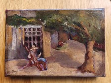 Peinture à l'huile sur toile