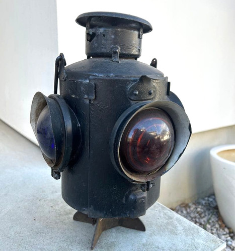 Ancienne lampe chemin - ancienne,
