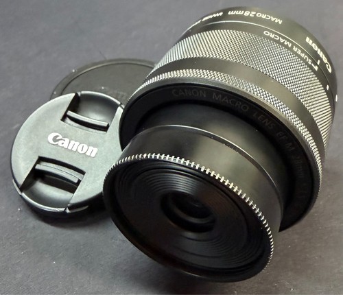 Canon 28mm 5 macro - ef-m, is