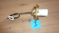 brass claw + socket for opaline suspension chandelier lampshade lamp No. 3