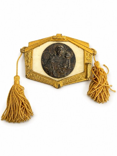 Médaillon religieux ancien