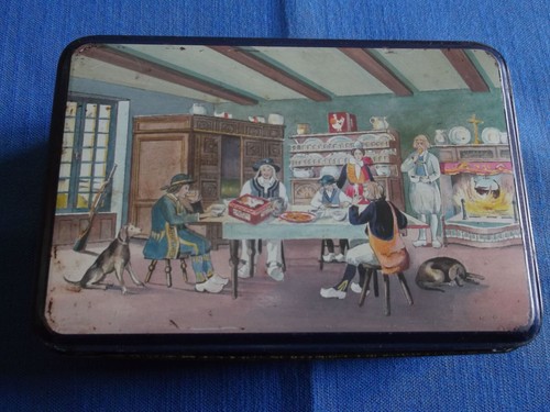 Ancienne boite tôle - ancienne,